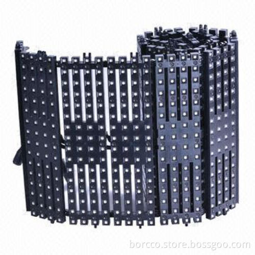 Full-color Outdoor Transparent Stage Background LED Curtain Screen Display